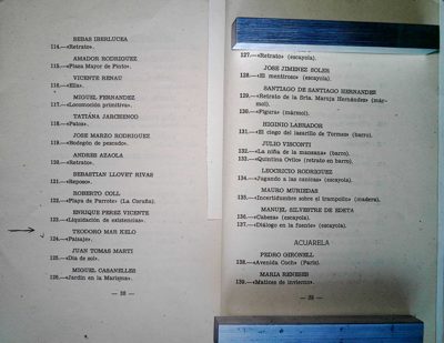 Exhibition catalog featuring Theodoros Markellos, 1959 — Theodoros Markellos