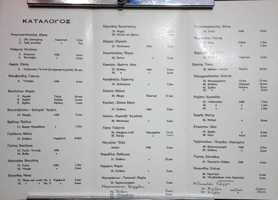 Exhibition catalog featuring Theodoros Markellos, 1966 — Theodoros Markellos