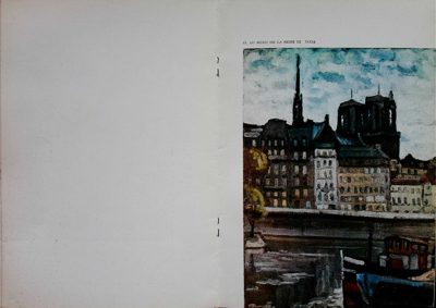 Theodoros Markellos work catalog: Au Bord de la Seine III, 1972 — Theodoros Markellos