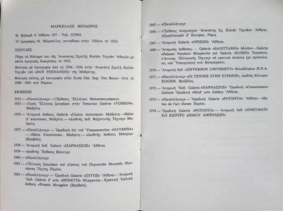 Biography and Exhibitions of Theodoros Markellos 1975 — Theodoros Markellos