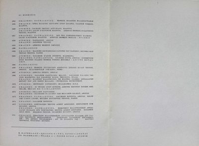 Biography and Exhibitions of Theodoros Markellos 1977 — Theodoros Markellos