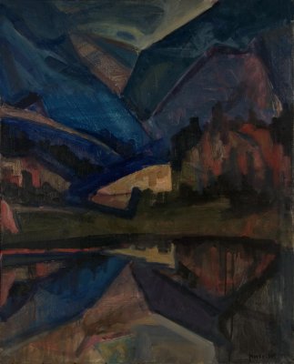 Mountains Reflected in Lake – Composition — Theodoros Markellos