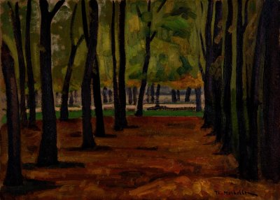 巴黎公园雨景 — Theodoros Markellos