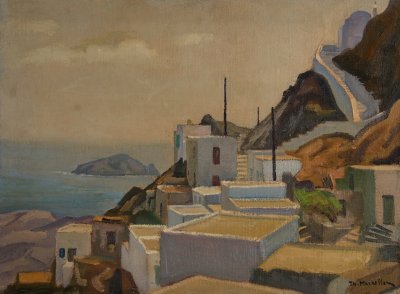Σεριφος,αποψη,σκαλα προς τα πανο,θαλασσα — Theodoros Markellos
