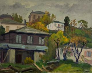 Ζαγορα,σπιτια,δενδρα — Theodoros Markellos