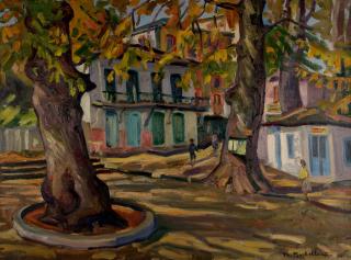 Zagora, Plateia, Old House Before Demolition — Theodoros Markellos