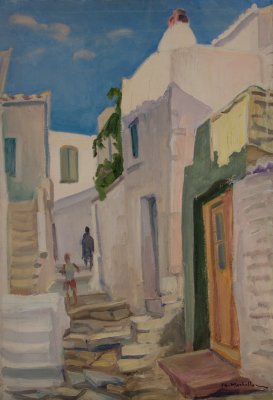 Κυθνος,δρομος δυο φιγουρες — Theodoros Markellos