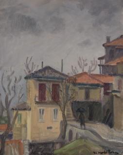 Λαγγαδια,σπιτια με βροχη — Theodoros Markellos