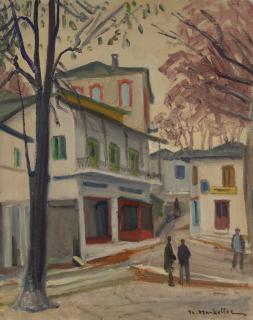 Ζαγορα,στην Πλατια,απογευμα,φιγουρα — Theodoros Markellos