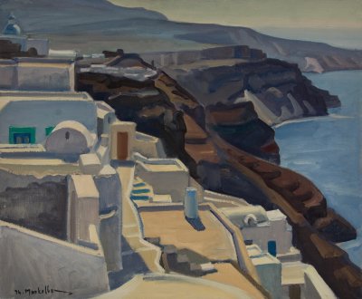 圣托里尼夜景 — Theodoros Markellos