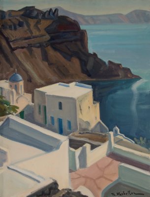 Σαντορινη,Θυρσσια αποψη προς τα κατο — Theodoros Markellos