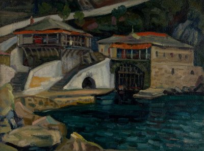 岩上格列戈里乌修道院 — Theodoros Markellos