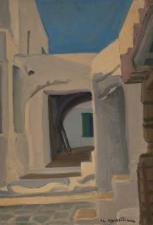 Folegandros, Narrow Streets with Arches — Theodoros Markellos