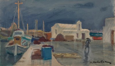 Παρος,Ναουσα,νεροποντη,εκκλησια — Theodoros Markellos