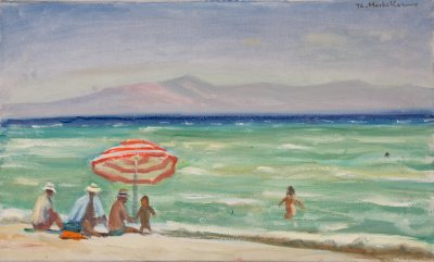 Stormy Beach, Nerantza — Theodoros Markellos