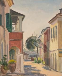 Corfu, Road in Boua Village — Theodoros Markellos