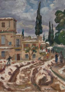 Χωριό με Κυπαρίσσια — Theodoros Markellos