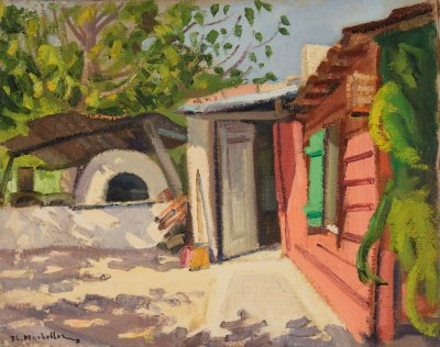 Η κοκκινη μπαραγκα,ο φουρνος — Theodoros Markellos