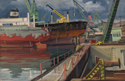 斯卡拉曼加斯船厂黑空 — Theodoros Markellos