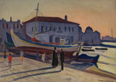 Mykonos with Priest — Theodoros Markellos