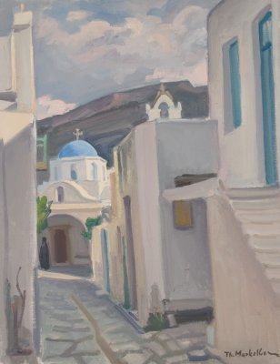 Παρος,ο δρομος με την εκκλησια — Theodoros Markellos