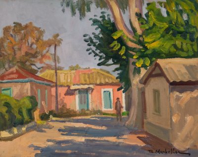 Νεραντζα δρομος,κοκκινο σπιτι — Theodoros Markellos