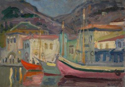 Καικια στην Υδρα,σουρουπο — Theodoros Markellos