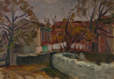 Χωριό στη Λιμνοθάλασσα — Theodoros Markellos
