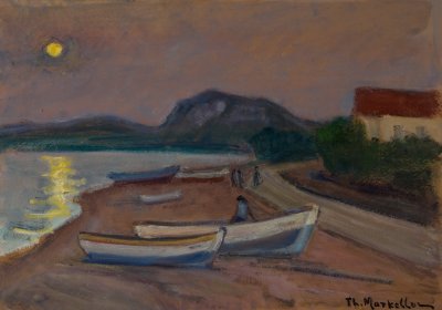 Παραλια με φεγγαρι,Νεραντζα — Theodoros Markellos