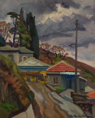 Ζαγορα με συνεφιασμενο ουρανο — Theodoros Markellos