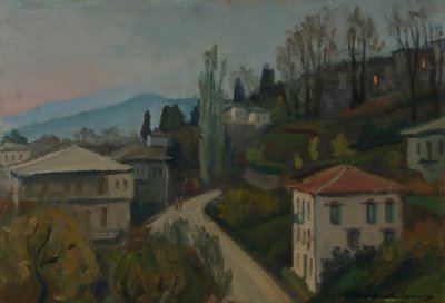 Αποψη Ζαγορας,σουρουπο — Theodoros Markellos