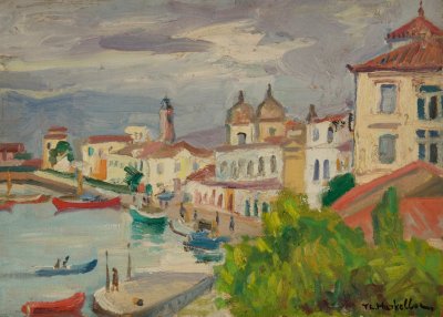 Chalkida, Harbor from Hotel — Theodoros Markellos