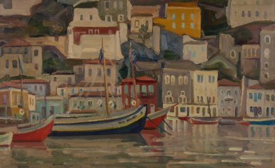 Υδρα,καικια στο λυμανι,Ξυλοκαστρου — Theodoros Markellos