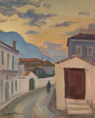 Leonidio, Sunset, Road — Theodoros Markellos