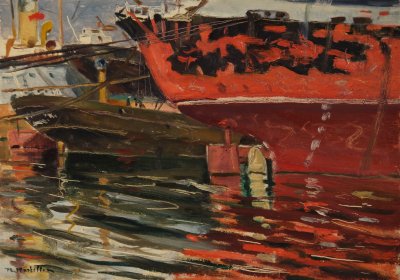 Βαπορι με μινιο,Πειραιας — Theodoros Markellos