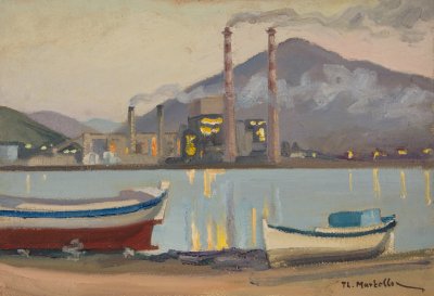 DEI Workboat at Dusk — Theodoros Markellos