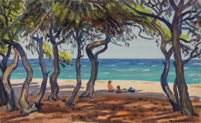 Eucalyptus Trees by the Shore — Theodoros Markellos