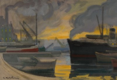 Σουρουπο στο λυμανι(Συνθεση) — Theodoros Markellos