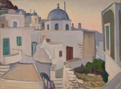 Nios from My House Steps at Dusk — Theodoros Markellos