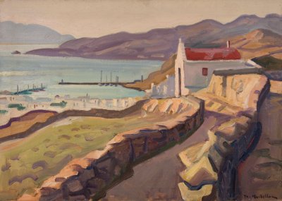 Μυκονος,αποψη απο ψυλα,δρομος εκκλησια — Theodoros Markellos