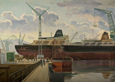 At the Harbor — Theodoros Markellos