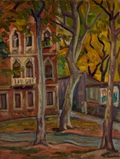Venice Houses, Trees (No Canal) — Theodoros Markellos