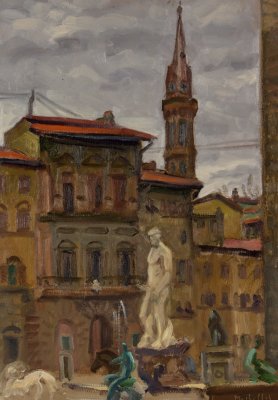 Φλωρεντια,αγαλμα στην πλατια — Theodoros Markellos