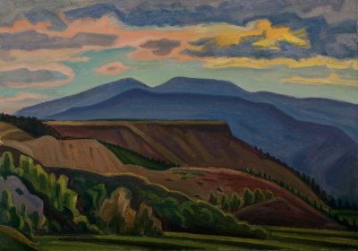 Nature — Oil painting, Canvas, 70.00×100.00cm — Theodoros Markellos