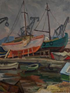 Perama, at the Shipyard — Theodoros Markellos