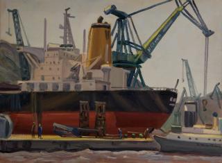 From the Scaramangas Shipyards, Red Sea — Theodoros Markellos