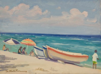 Nerantza Boats and Sea — Theodoros Markellos