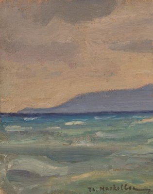 Sea in the Corinthian Gulf — Theodoros Markellos