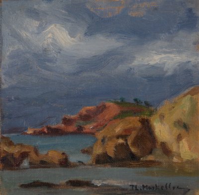 Seashore with Rocks — Theodoros Markellos