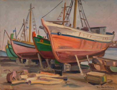 Beached Fishing Boats — Theodoros Markellos